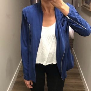 Royal blue jacket